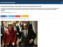 Bild zum Artikel: Griechenland-Rettung: Die größte Farce in der Geschichte der EU