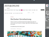 Bild zum Artikel: Ernährung: Die Zucker-Verschwörung