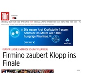 Bild zum Artikel: Europa League - Firmino zaubert Klopp ins Finale