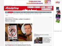 Bild zum Artikel: Wegen Flüchtlingspolitik: Münchner CSUler wollen Kanzlerin Merkel stürzen