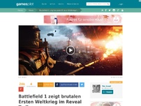 Bild zum Artikel: Erster Bombast-Trailer bestätigt: Das neue Battlefield spielt im 1. Weltkrieg & kommt im Oktober!