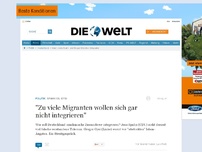 Bild zum Artikel: Spahn vs. Gysi: 'Zu viele Migranten wollen sich gar nicht integrieren'