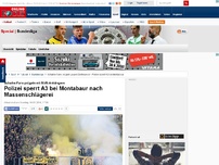 Bild zum Artikel: Schalke-Fans prügeln mit BVB-Anhängern - Polizei sperrt A3 nach Massenschlägerei