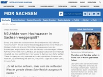 Bild zum Artikel: NSU-Akte vom Hochwasser in Sachsen weggespült?