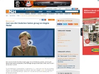 Bild zum Artikel: Miese Umfragewerte - 
Die Merkel-Dämmerung beginnt
