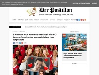 Bild zum Artikel: 5 Minuten nach Hummels-Wechsel: Alle FC-Bayern-Dauerkarten an weibliche Fans verkauft
