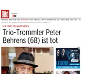 Bild zum Artikel: Multiples Organversagen - Trio-Trommler Peter Behrens (68) ist tot