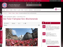 Bild zum Artikel: Schale, OneRepublic, Balkon:Der Feier-Fahrplan fürs Wochenende