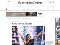 Bild zum Artikel: Was für ein Dilettantenstadl