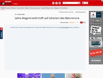 Bild zum Artikel: EU-Türkei-Deal - Sahra Wagenknecht hofft auf Scheitern des Abkommens