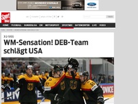 Bild zum Artikel: WM-Sensation! DEB-Team schlägt USA