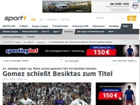Bild zum Artikel: Gomez schießt Besiktas zum Titel