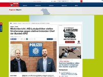 Bild zum Artikel: Wegen Tweet - AfD stellt Strafanzeige gegen stellvertretenden Chef der Bundes-SPD