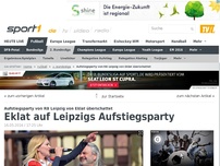 Bild zum Artikel: Eklat auf Leipzigs Aufstiegsparty