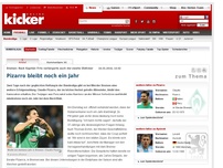 Bild zum Artikel: Pizarro bleibt noch ein Jahr