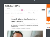 Bild zum Artikel: Heiko Maas: 'Die AfD führt in das Deutschland von vorgestern'