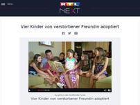 Bild zum Artikel: Vier Kinder von verstorbener Freundin adoptiert