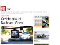 Bild zum Artikel: Als Beweismittel - Gericht erlaubt Dashcam-Video!