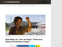 Bild zum Artikel: Neuauflage von „Herr der Ringe“: Frodo muss Ring zum Praterstern bringen