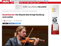 Bild zum Artikel: David Garrett: Der Klassik-Star bringt Hamburg zum Lachen