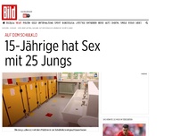 Bild zum Artikel: Auf Schulklo in Florida - 15-Jährige hat Sex mit 25 Jungs