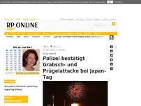 Bild zum Artikel: Düsseldorf - Polizei bestätigt Grabsch- und Prügelattacke bei Japan-Tag