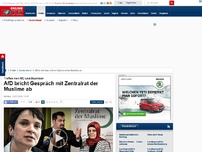 Bild zum Artikel: Treffen von AfD und Muslimen - AfD bricht Gespräch mit Zentralrat der Muslime ab