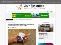 Bild zum Artikel: Raucher stirbt an Herzinfarkt, nachdem er verstörendes Schockbild sieht