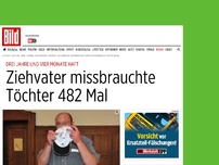 Bild zum Artikel: Über drei Jahre Haft - Ziehvater missbrauchte Töchter 482 Mal