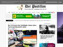 Bild zum Artikel: Nur 9 Prozent aller Unfallopfer haben einen Samenspendeausweis dabei