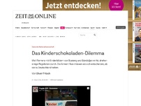 Bild zum Artikel: Deutsche Nationalmannschaft: Das Kinderschokoladen-Dilemma