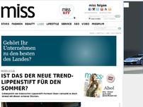 Bild zum Artikel: Bestes Stück: Ist das der neue Trend-Lippenstift für den Sommer?