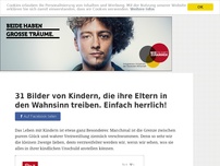 Bild zum Artikel: 31 Bilder von Kindern, die ihre Eltern in den Wahnsinn treiben. Einfach herrlich!