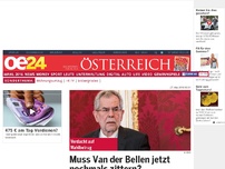 Bild zum Artikel: Muss Van der Bellen jetzt nochmals zittern?