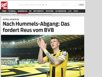 Bild zum Artikel: Nach Hummels-Abgang: Das fordert Reus vom BVB