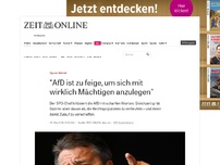 Bild zum Artikel: Sigmar Gabriel: 'AfD ist zu feige, um sich mit wirklich Mächtigen anzulegen'