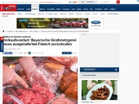 Bild zum Artikel: Gefährliche Bakterien entdeckt - Verkaufsverbot: Bayerische Großmetzgerei muss ausgeliefertes Fleisch zurückrufen