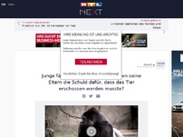 Bild zum Artikel: Junge fällt ins Gorilla-Gehege: Tausende fordern Bestrafung der Eltern