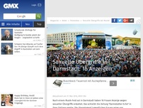Bild zum Artikel: Sexuelle Übergriffe in Darmstadt: 18 Anzeigen