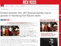 Bild zum Artikel: Einfach korrekt! Die 187 Strassenbande macht gerade in Hamburg Fan-Träume wahr