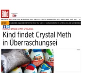Bild zum Artikel: Statt Spielzeug - Kind findet Crystal Meth in Überraschungsei