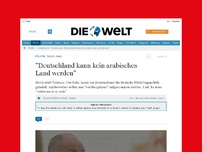 Bild zum Artikel: Dalai Lama: 'Deutschland kann kein arabisches Land werden'