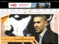 Bild zum Artikel: „Nie wieder CDU“ - Bushido stimmt und rappt jetzt für AfD