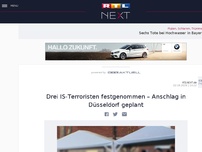 Bild zum Artikel: Drei IS-Terroristen festgenommen – Anschlag in Düsseldorf geplant