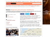 Bild zum Artikel: Sachsen: Bürgerwehr geht auf kranken Flüchtling los