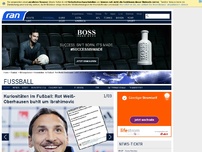 Bild zum Artikel: Coole Aktion: So lockt OBERHAUSEN Zlatan Ibrahimovic