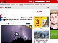 Bild zum Artikel: Wetter aktuell - Niederbayern: Sechstes Todesopfer nach Hochwasserkatastrophe in
