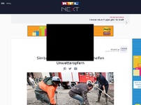 Bild zum Artikel: Simbach am Inn: Asylbewerber helfen Unwetteropfern