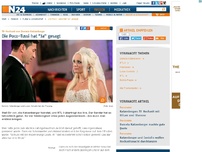 Bild zum Artikel: TV-Hochzeit von Daniela Katzenberger - 
Die Poco-Tussi hat 'Ja' gesagt