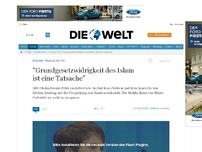 Bild zum Artikel: Frauke Petry: 'Grundgesetzwidrigkeit des Islam ist eine Tatsache'